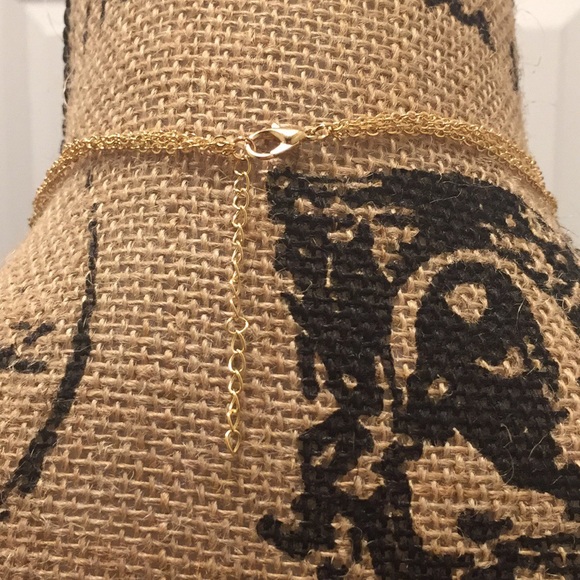 🔥Bar & Circle Gold Layered Necklace. - Picture 5 of 5